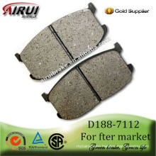 High quality Rear brake pad set D188-7112 for Mazda 323